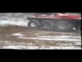 水陸両用車ARGO 6WD豪快に雪の中を暴れる。