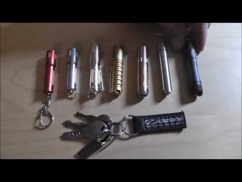 7 Mini Taschenlampen im Vergleich