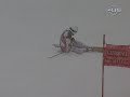 Berger crashes early