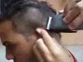 Cortando cabelo pra Formatura