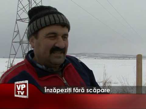 Înzăpeziţi fără scăpare