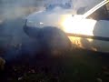 Holden Camira Burnout