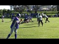 blackknightspg full pads defesa uliana lendo corrida pelo meio da linha.MP4