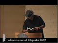 Colby Buzzell - Redroom.com at Litquake 2007
