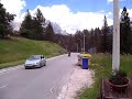Miek and Frenk driveby in the Dolomites