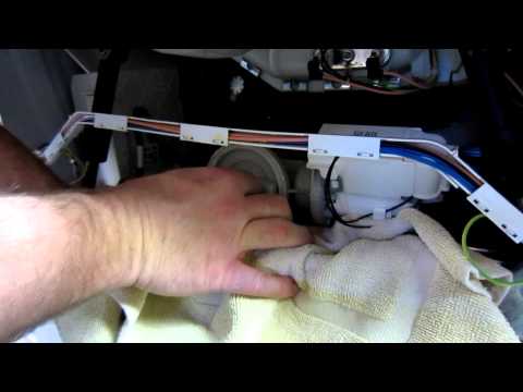 how to drain maytag 2000 series washer