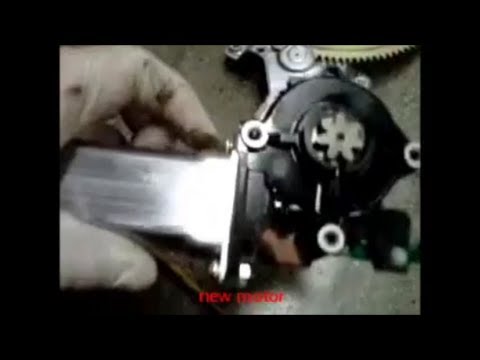 DIY How to replace install window motor and regulator 2001 Toyota Corolla