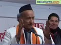 BJP leader Bhagat Singh at a press conference BJP leader Bhagat Singh at a press conference