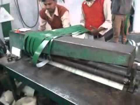 how to cut conveyor belt