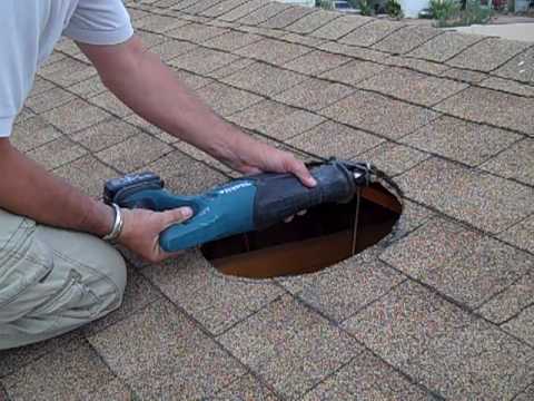 how to install b vent