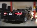 Meisterschaft GT exhaust (with SR pipes) on BMW E93 M3 Cabriolet - GTHAUS
