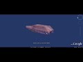 El Titanic visto con el Google Earth