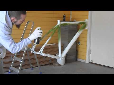 how to repaint a bike