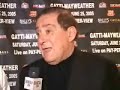 Bob Arum \"I was wrong, the numbers were tremendous.\"