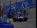 Coulthard bate na entrada dos boxes - GP da Austrália 1995 Coulthard bate na entrada dos boxes - GP da Austrália 1995