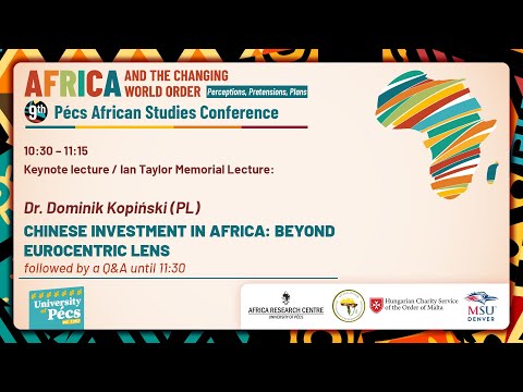 Keynote lecture / Ian Taylor Memorial Lecture by Dr. Dominik Kopiński Keynote lecture / Ian Taylor Memorial Lecture by Dr. Dominik Kopiński