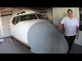 Un simulateur d'avion dans son propre garage.