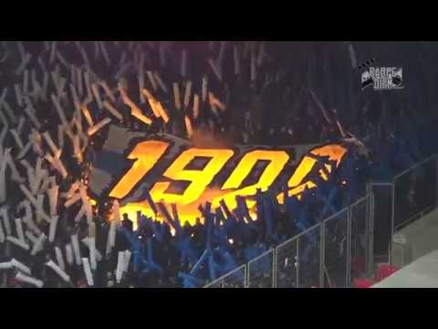 SK Slavia Praha vs FC Banik Ostrava Choreo/Pyro/Support