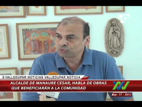 Alcalde de Manaure Cesar, habla de importantes obras que beneficiarán a su comunidad