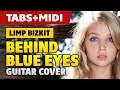 Limp Bizkit - Behind Blue Eyes (Acoustic Guitar Cover with Tabs and Midi)