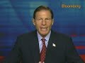 Blumenthal Discusses Plans to Sue Debt Ratings Companies: Video