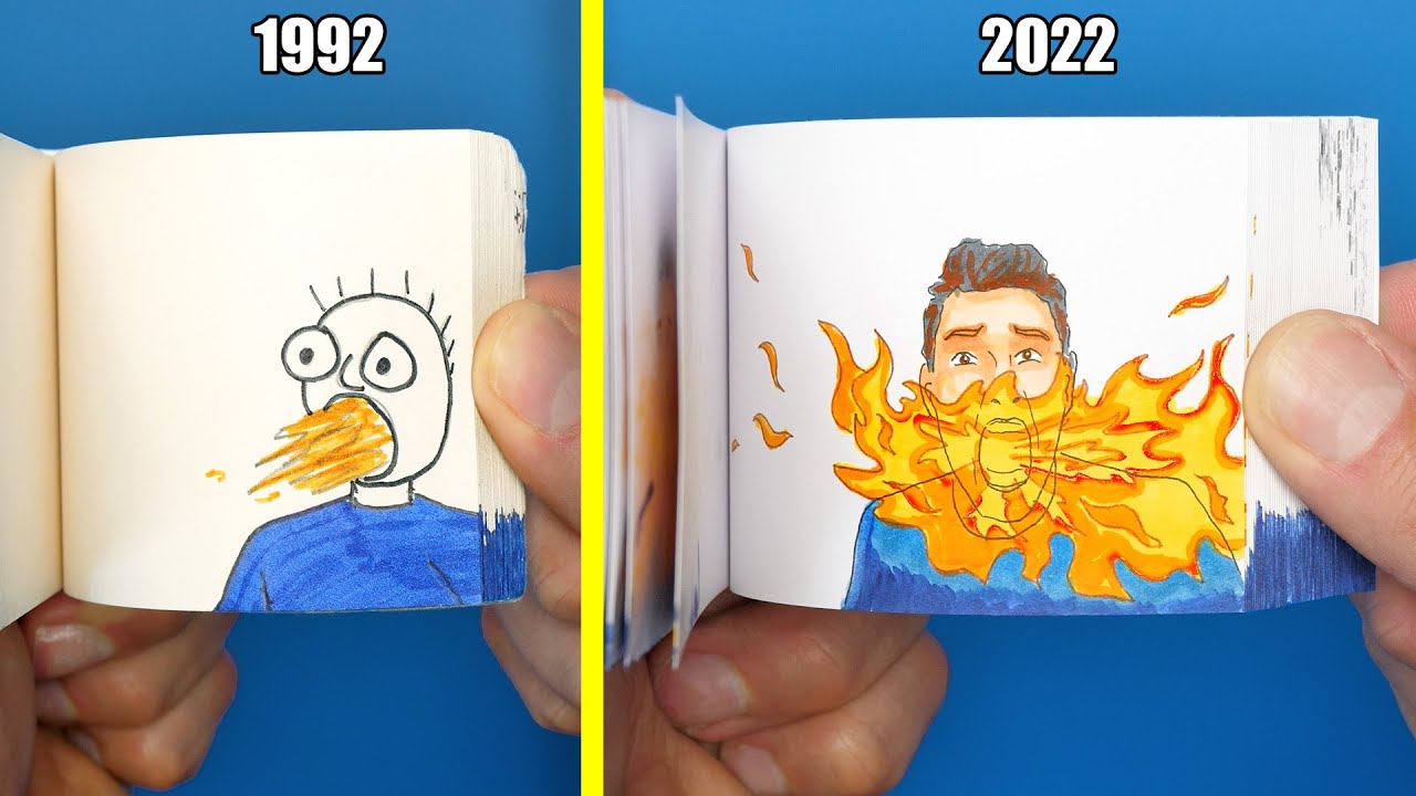 Remaking My Favorite Flipbook 30 YEARS LATER
