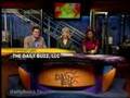 Celebrity Douche Blooper on Live News Show (The Daily Buzz)