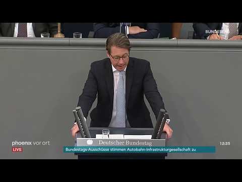 Andreas Scheuer zum Etat fr Verkehr und digitale I ...