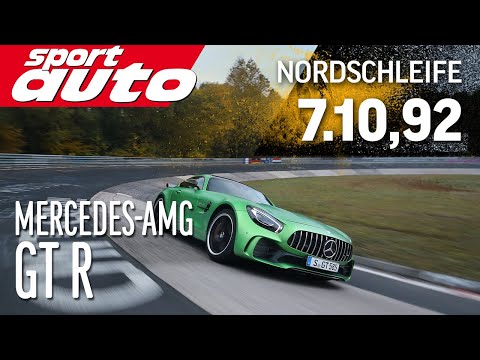 El Mercedes AMG GT R, récord del Nordschleife