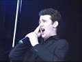 the celtic tenors at st. patrick's day open-air concert london, 2003.