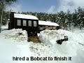 Colorado Blizzard of 2003, sw of Denver at 7600 elevation