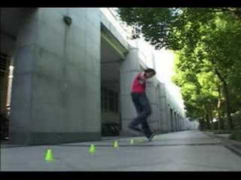 inline - Freestyle slalom video made in Shanghai, Paris, La Rochelle.