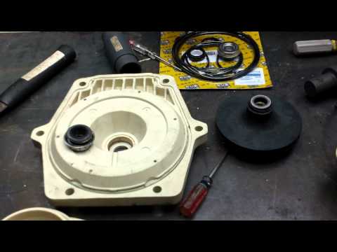 how to rebuild pump motor