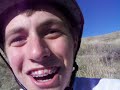 road gap time! tyler going huge just a month after starting freeriding.