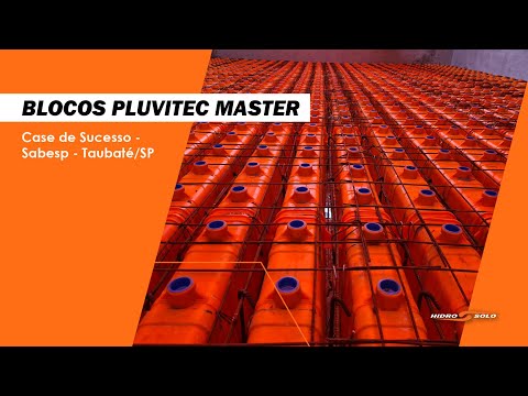 Hidro Solo - Bloques PLUVITEC - Caso de Exito: Sabesp - Taubaté/SP