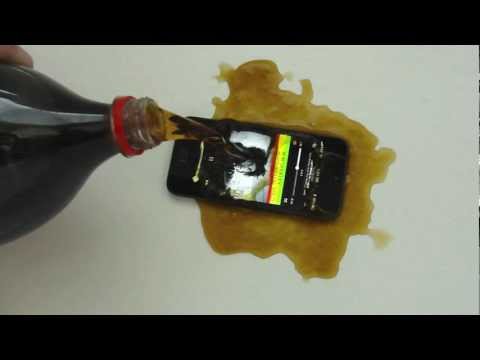 cola - It's not a drop test, it's not a hammer test, it's not a water damage test, it's a Coca Cola test on the new iPhone 5! Enjoy! FOLLOW ME ON INSTAGRAM: TechRax.
