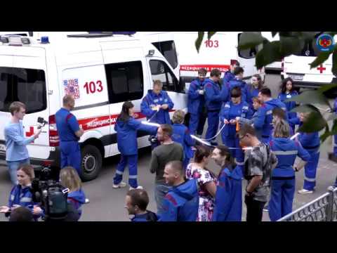 Флешмоб скорой помощи Москвы