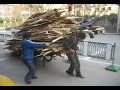 Carrying wood on Han Kou Xi Lu part 1