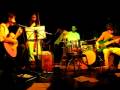 Composicion de Rodrigo Gozalvez interpretada por Duende Kichua Musica latinoamericana, en el conflictuado teatro Guapa Choza