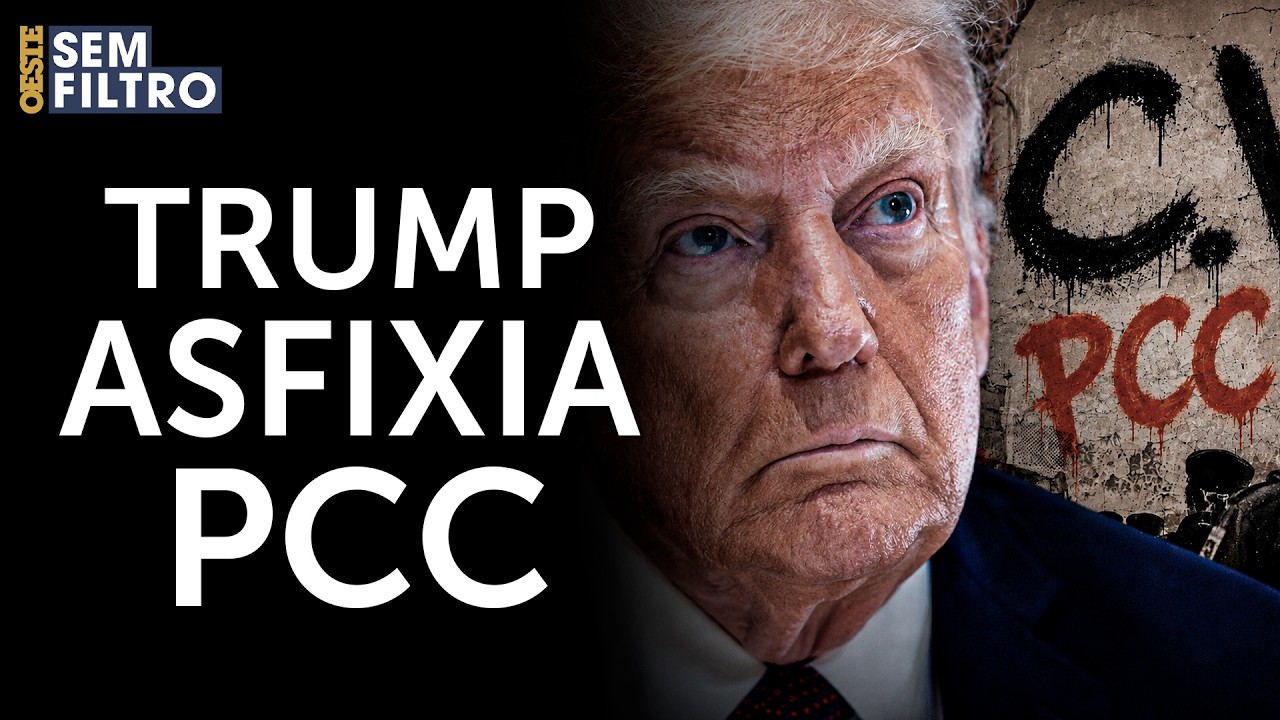 PCC e CV terroristas: Trump sanciona brasileiros e empresas por elo com facções
