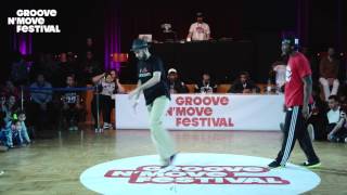 Sally Sly vs Boogito – GROOVE’N’MOVE BATTLE 2017 Popping 1/4 Final