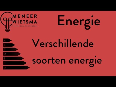 Natuurkunde uitleg Energie 1: Verschillende soorten energie