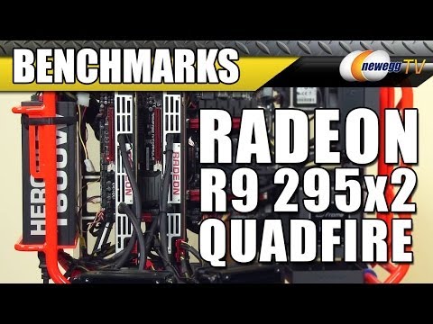 AMD R9 295X2 Quadfire Benchmarks - Newegg TV