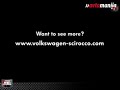 VW Scirocco 3D animacija