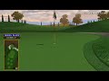 Golden Tee Great Shot on Bella Toscana!