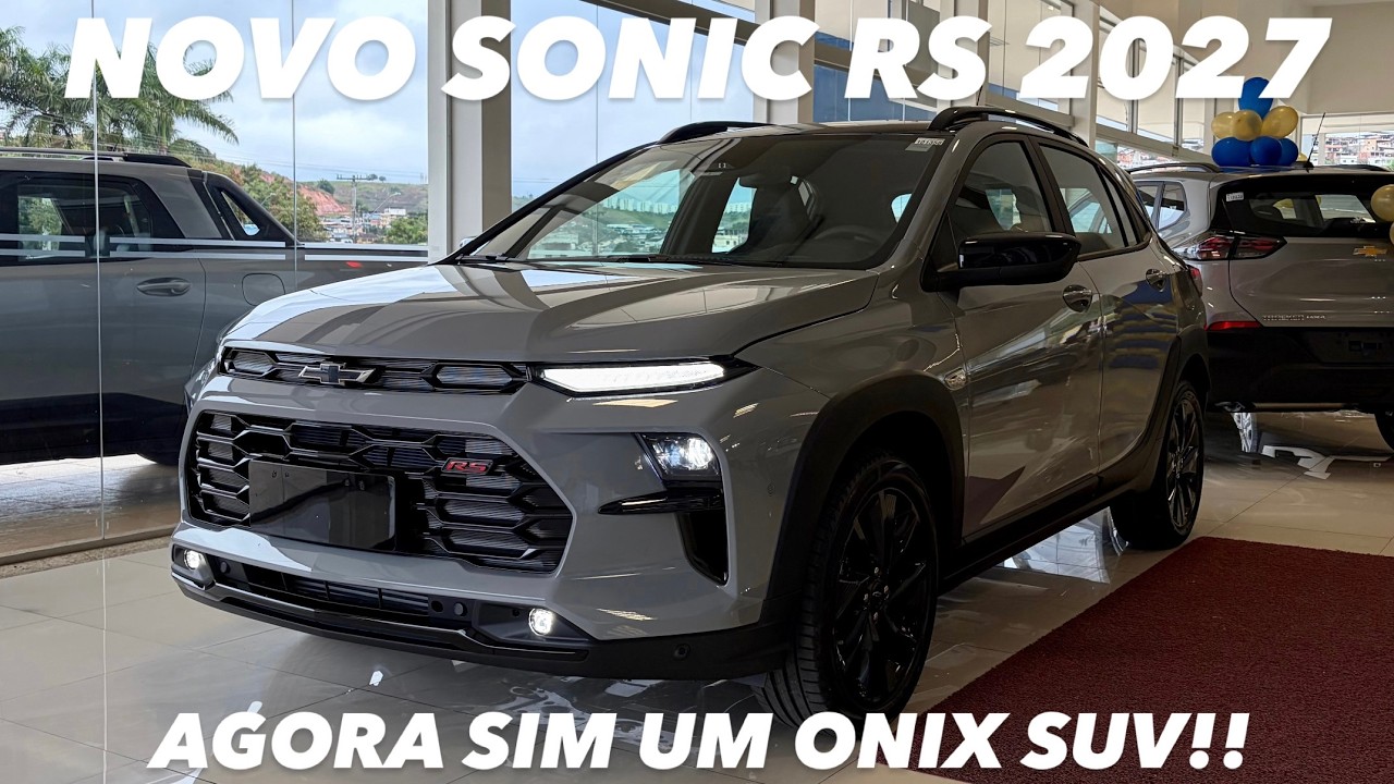 AVALIAÇÃO NOVO CHEVROLET SONIC RS 2027 - NÃO COMPRE UM SONIC ANTES DE VER ESSE VÍDEO!!