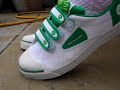 my brand new dunlop velcro greenflash plimsollsthese look so cool and very comfortable to wear.