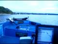 Coldstart and lake run of a 1979 Johnson 100 hp outboard.