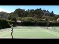 ariel s. college tennis video