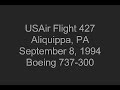 USAir Flight 427 accident animation USAir Flight 427 accident animation